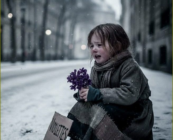 The Girl With the Violets